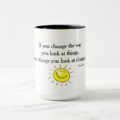 あなたが事-ウェインのダイアー--を見る方法を変えて下さい マグカップ (中央)