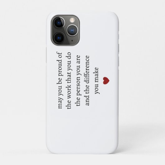 あなたが仕事に誇りを持ちますようにあなたらしく Case-Mate iPhoneケース (裏)
