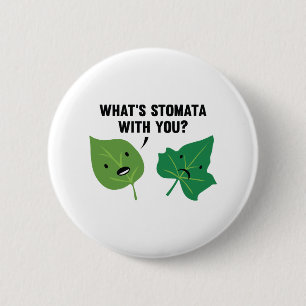 あなたが付いているStomataは何ですか。 缶バッジ