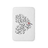 あなたが住んでいる生命を愛して下さい バスマット (正面縦)