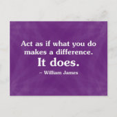 あなたが何を行うことは違いを作ることができる2 ポストカード (正面)