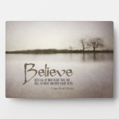 あなたが作られたもの フォトプラーク (正面)