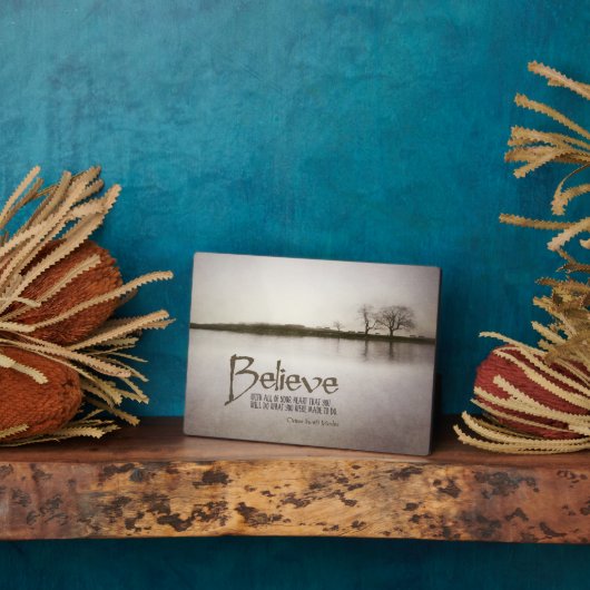 あなたが作られたもの フォトプラーク (側面)