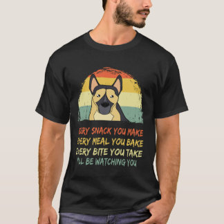 あなたが作るおやつを2つ…監視します Tシャツ