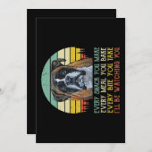 あなたが作るすべてのスナックBoxer犬おもしろい犬ママパパ シーズンカード (正面/裏面)