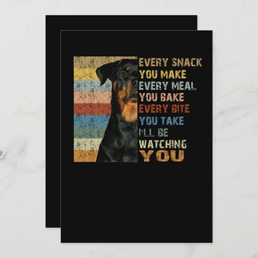 あなたが作るすべての食事を作るおやつ シーズンカード (正面/裏面)