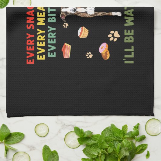 あなたが作るすべての食事を作るすべてのおやつイタリアン キッチンタオル (折り畳み)