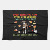 あなたが作るすべての食事を作るすべてのおやつイタリアン キッチンタオル (横)