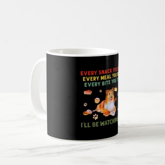 あなたが作るすべての食事を作るすべてのスナックあなたがオーストラリアを焼く コーヒーマグカップ (正面左)