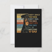 あなたが作るすべての食事を作るすべてのスナック 招待状 (正面)