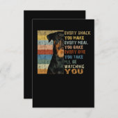 あなたが作るすべての食事を作るすべてのスナック 招待状 (正面/裏面)