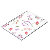 あなたが可能なバタフライカスタマイズウォーター色 ノートブック (左側)