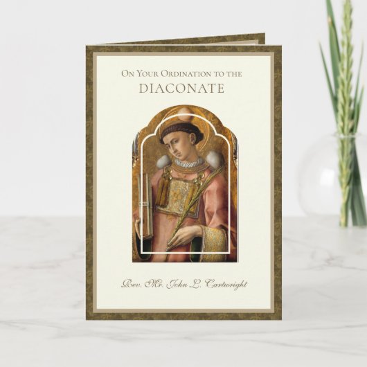 あなたが司祭に叙任されているので カード (正面)