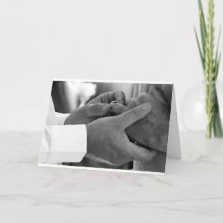 あなたが外に住むことができない人と結婚して下さい カード