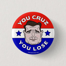 あなたが失うCruz、アンチテッドCruz 2016ボタンかピン 缶バッジ