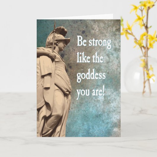 あなたが女神であるように強くあれ 共感カード カード (黄色い花)