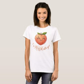 あなたが好きです桃 Tシャツ (正面フル)