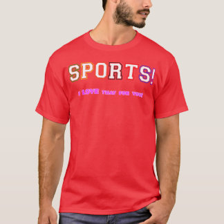 あなたが好きなスポーツ レトロ Tシャツ