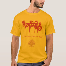 あなたが好む色およびSanskrit信念 Tシャツ