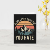 あなたが嫌いな人をイエスは愛している_1 カード (黄色い花)