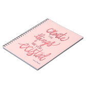 あなたが存在していて望む事を作成して下さい ノートブック (左側)