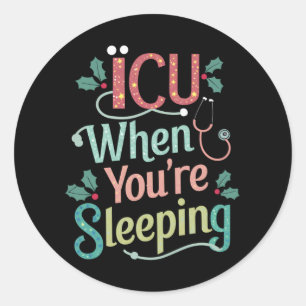 あなたが寝ている間のICU ICU看護師 クリスマス ラウンドシール