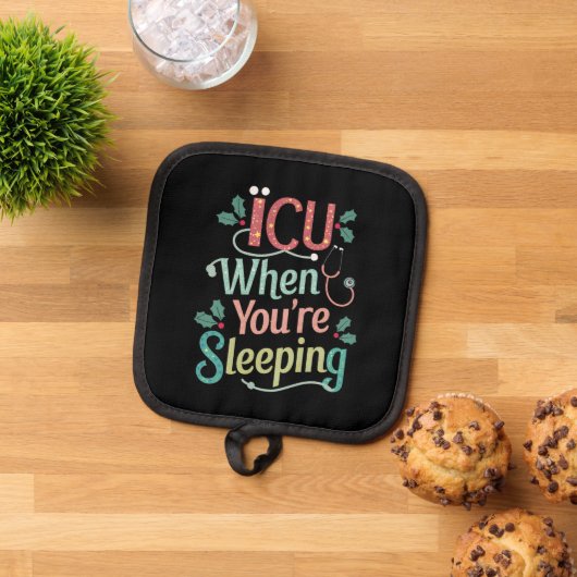 あなたが寝ている間のICU ICU看護師 クリスマス 鍋敷き (トップダウン)