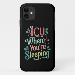 あなたが寝ている間のICU ICU看護師 クリスマス iPhone 11 ケース