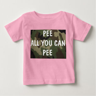 あなたが小便をすることができるすべては小便をします ベビーTシャツ