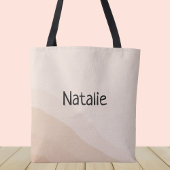 あなたが幸せそうに見える食べ：私は朝食のためのブラウニー トートバッグ