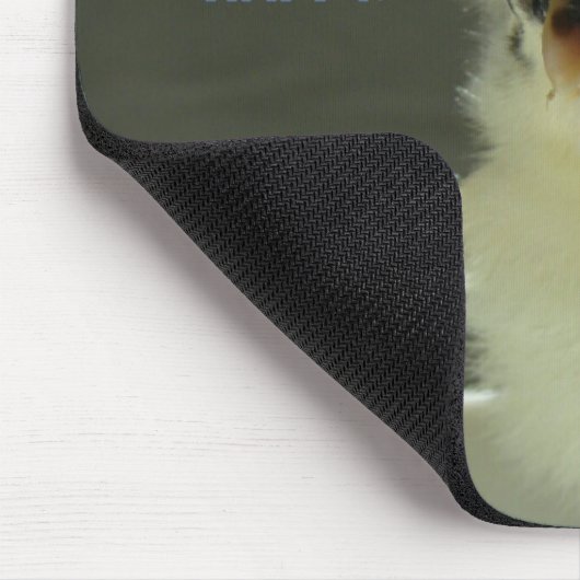 あなたが幸せになる何をより多くを行うシック座るティーカップ マウスパッド (コーナー)