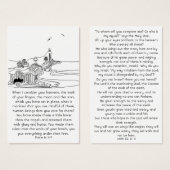 あなたが心に留めている人とは何か聖なる書物、 経典 (正面&裏面)