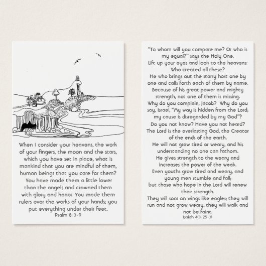 あなたが心に留めている人とは何か聖なる書物、 経典 (正面&裏面)