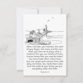 あなたが心に留めている人とは何か聖なる書物、 経典 ノートカード (正面)