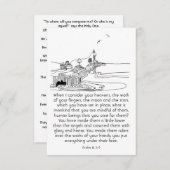 あなたが心に留めている人とは何か聖なる書物、 経典 ノートカード (正面/裏面)