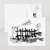 あなたが必要だ！ ポストカード (正面/裏面)