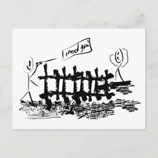 あなたが必要だ！ ポストカード (正面)