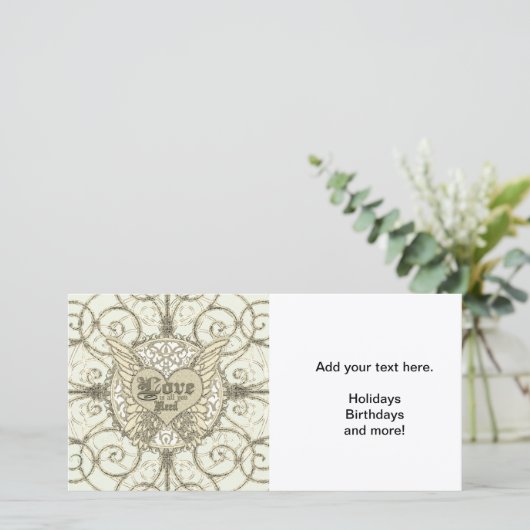 あなたが必要とするのは天使の翼及びハートの愛だけです シーズンカード (スタンド正面)