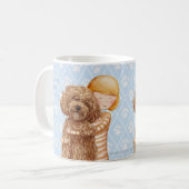 あなたが必要とするのは愛および犬の©のLabradoodle愛だけです コーヒーマグカップ (正面左)