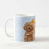 あなたが必要とするのは愛および犬の©のLabradoodle愛だけです コーヒーマグカップ (左)