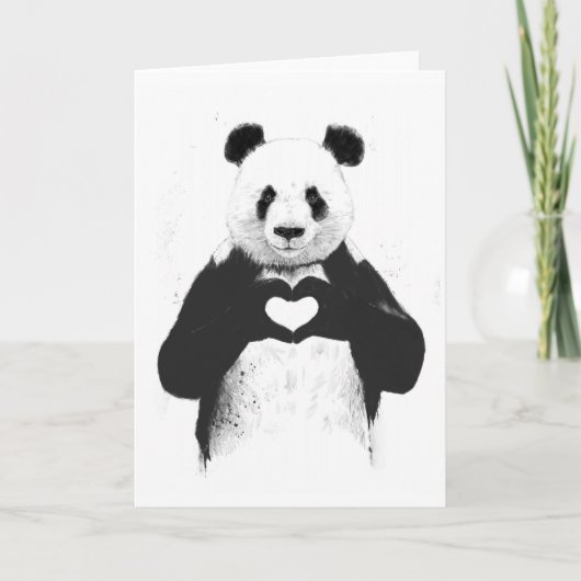 あなたが必要とするのは愛だけです カード (正面)