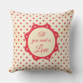 あなたが必要とするのは愛だけです クッション