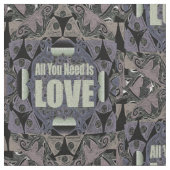 あなたが必要とするのは愛だけです ファブリック (クローズアップ)