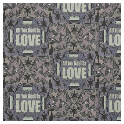 あなたが必要とするのは愛だけです ファブリック (見本)