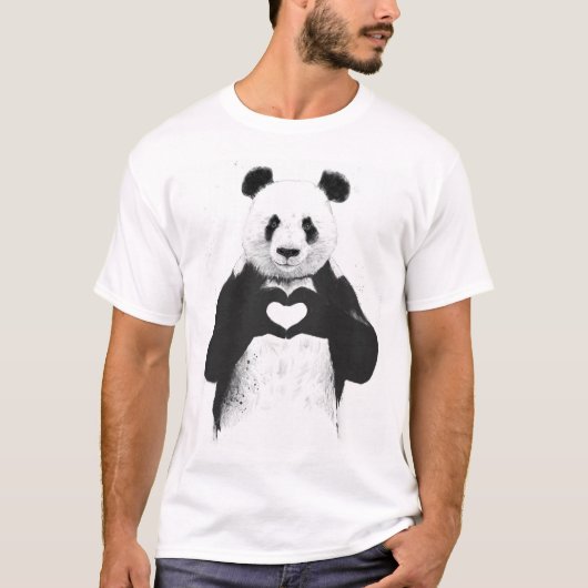 あなたが必要とするのは愛だけです Tシャツ (正面)