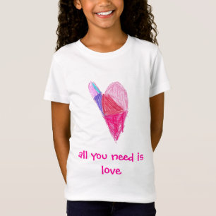 あなたが必要とするのは愛だけです Tシャツ