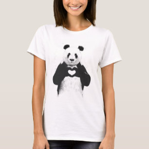 あなたが必要とするのは愛だけです Tシャツ