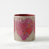 あなたが必要とするのは愛ハートのマグだけです マグカップ (中央)