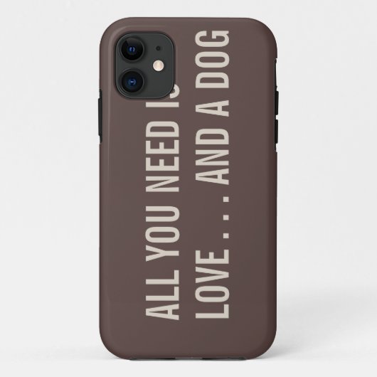 あなたが必要とするのは愛…および犬のiPhone 5の例だけです Case-Mate iPhoneケース (裏面)
