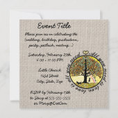 あなたが必要とするのは虹との愛生命の樹だけです 招待状 (正面)